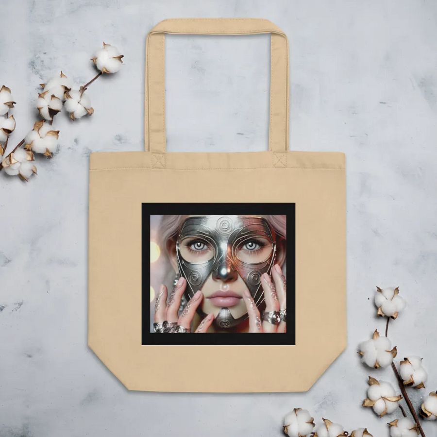 Ornate Metallic Mask Tote Bag product image (4)