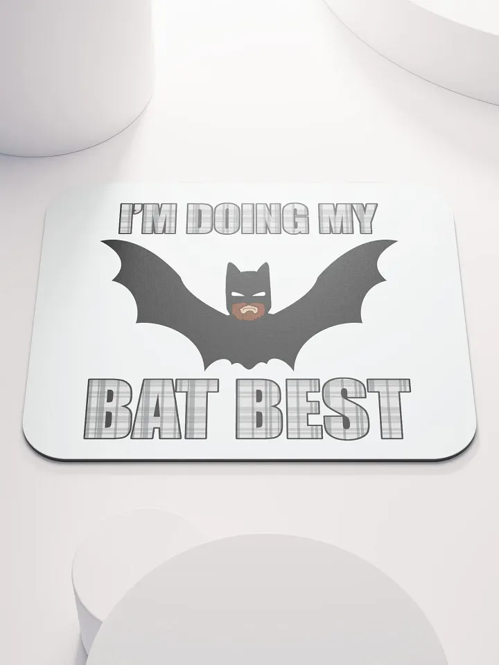 Bat Best Mousepad product image (1)