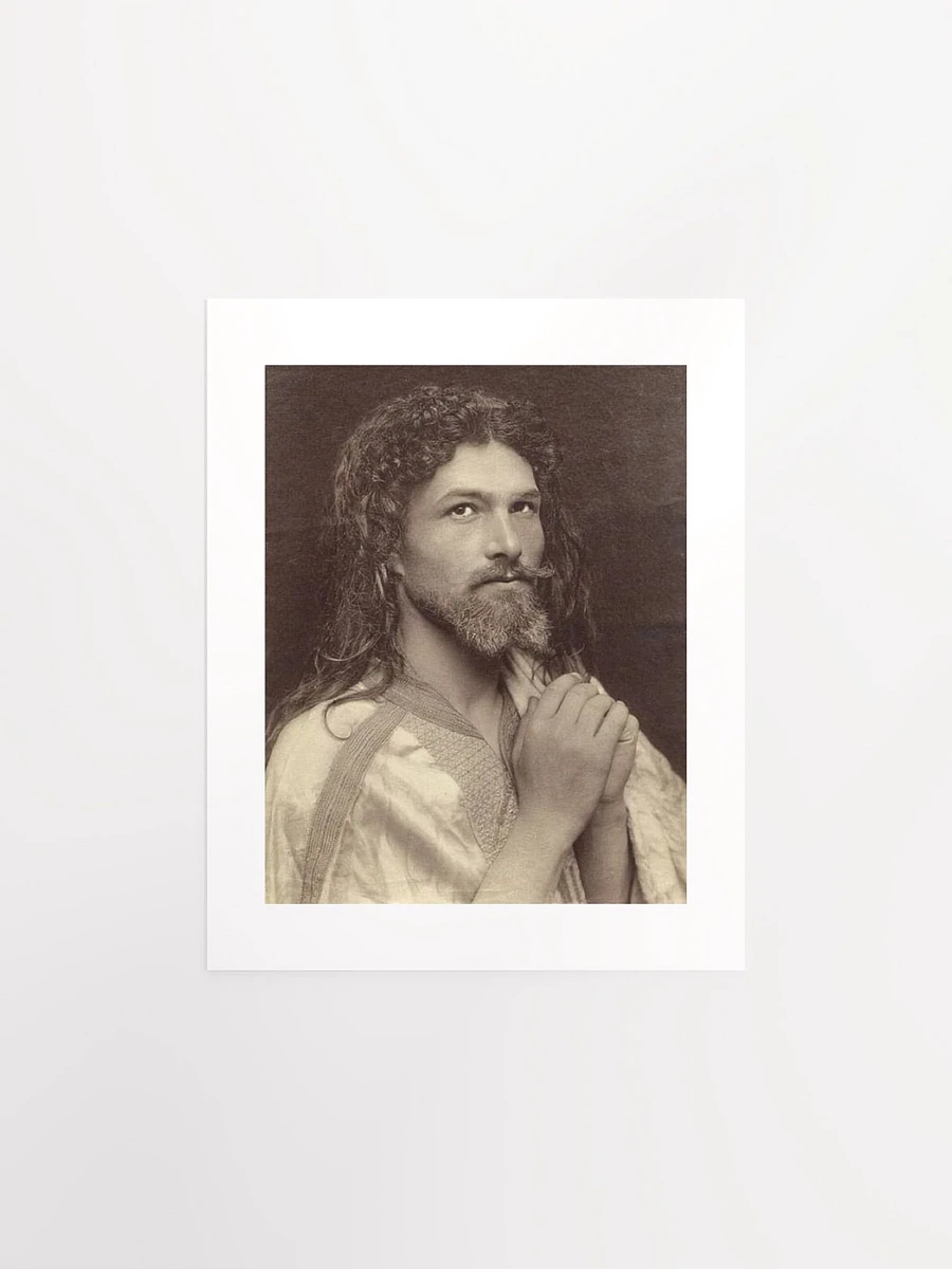 Self-Portrait As Jesus By Wilhelm Von Gloeden (c. 1890) - Print product image (1)
