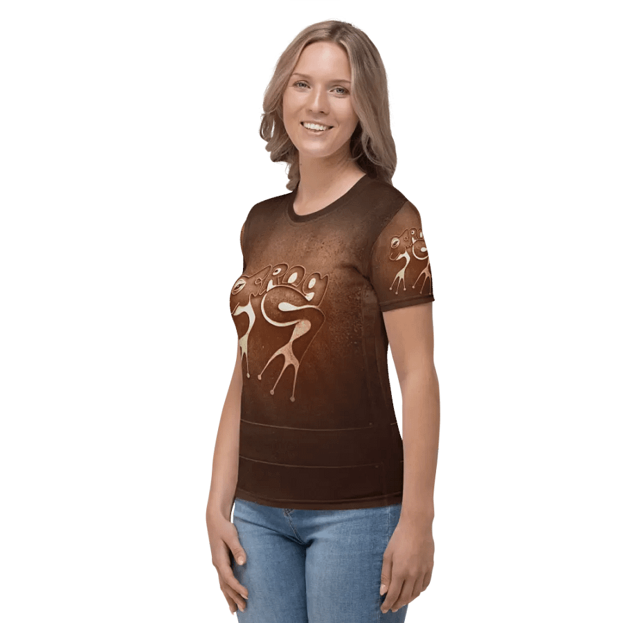 Frog typography t shirt product image (6)