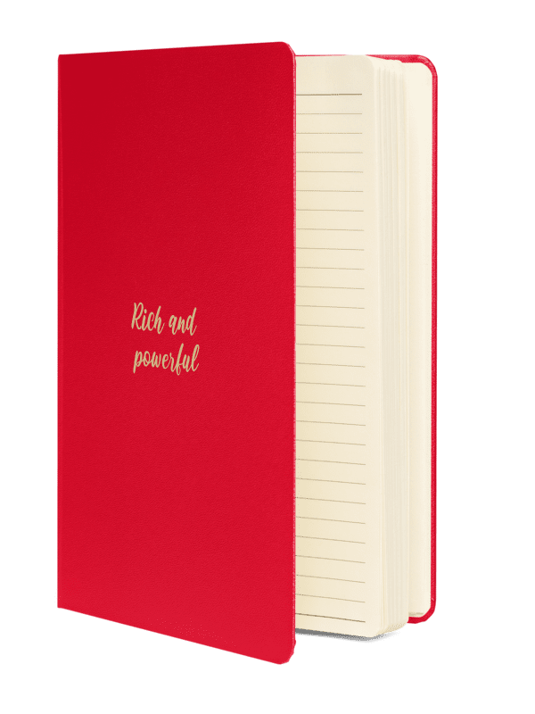 Rich and Powerful Hardcover Journal product image (2)