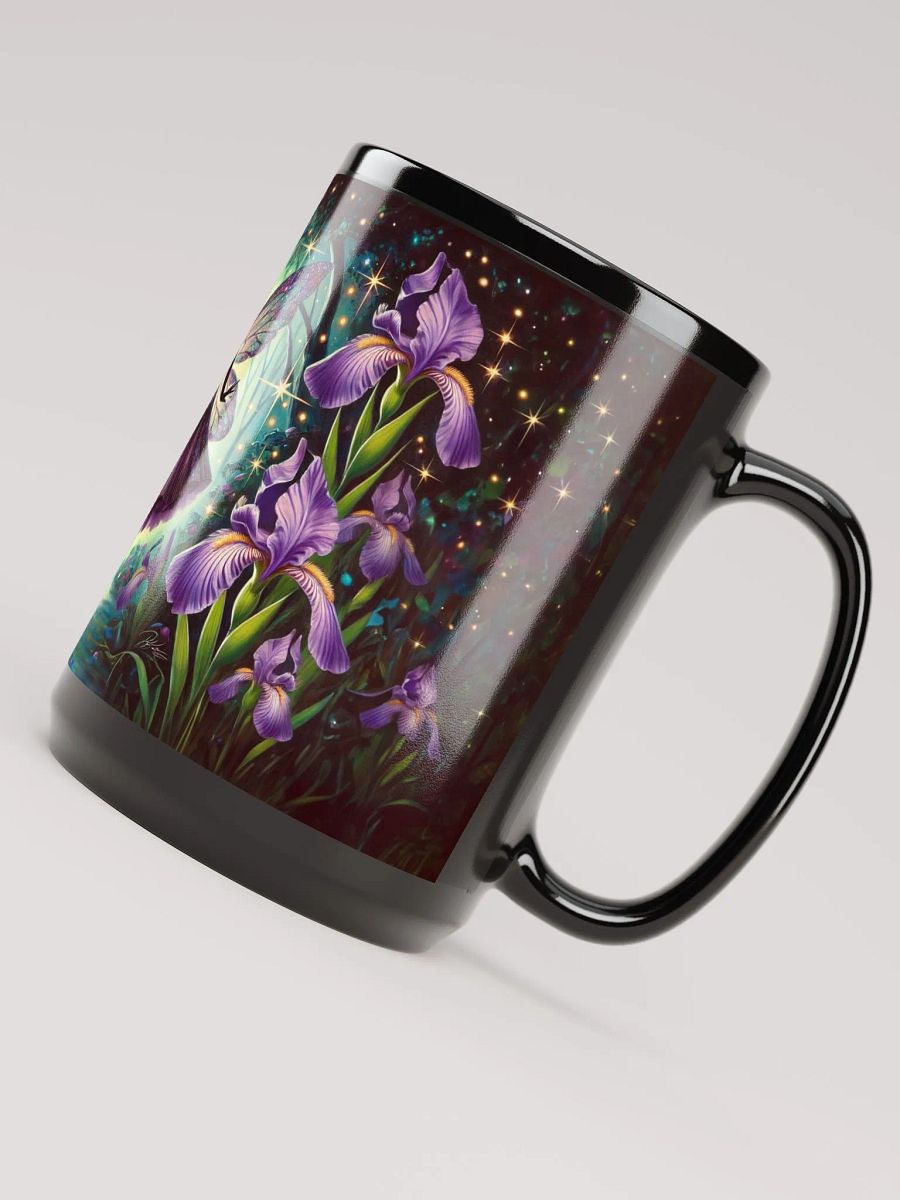 Enchanted Purple Iris Fairy Garden Mug product image (5)