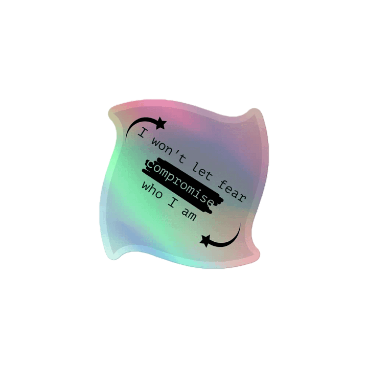 Fearless Holo Sticker product image (1)