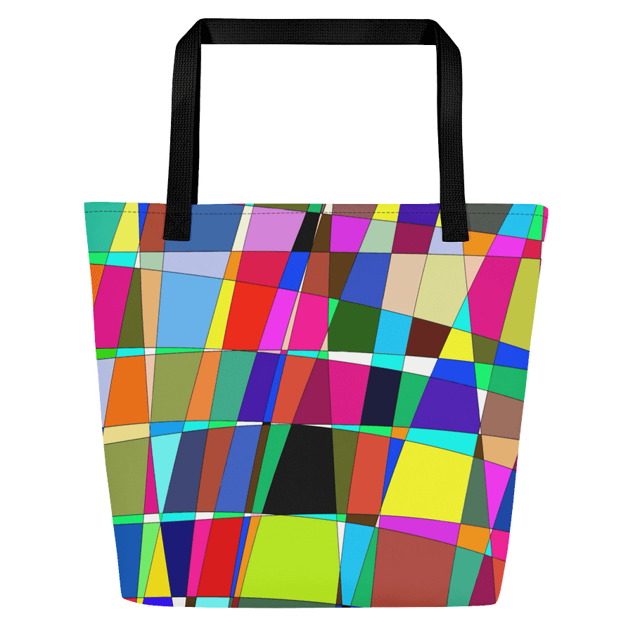Vibrant Geometry All-Over Tote product image (1)