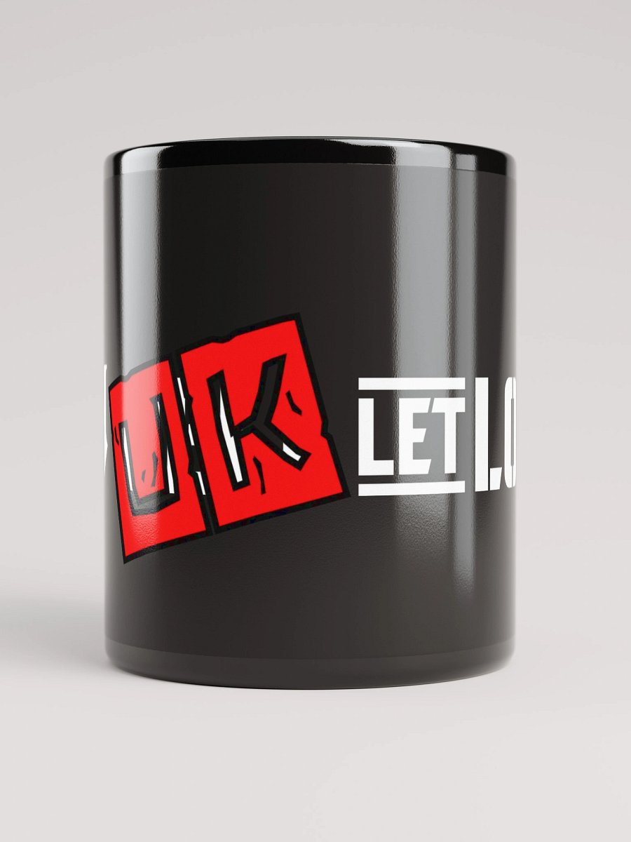 UK Let Loose Logo Black Glossy Mug product image (9)