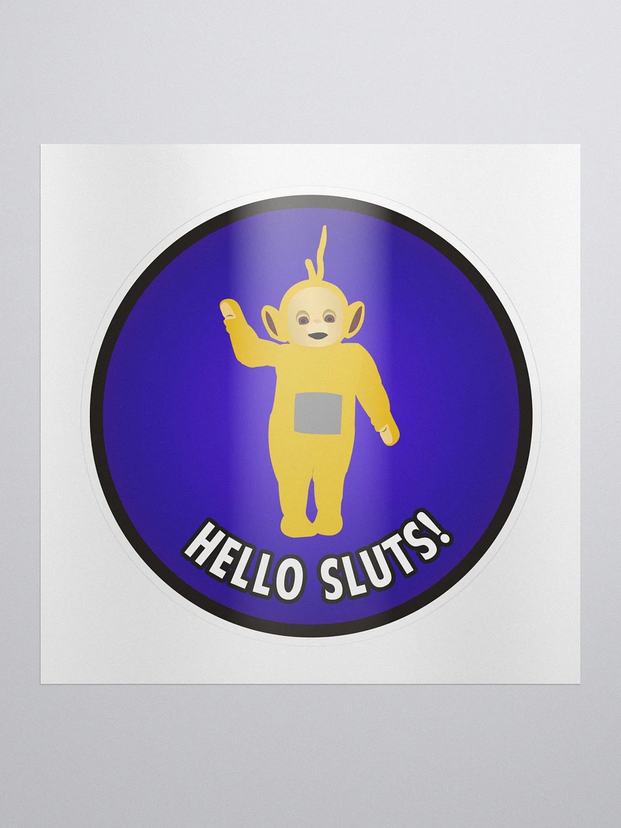 TUBBY WARS: Hello Sluts! Sticker product image (1)