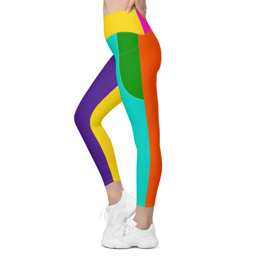 School of Chaos Colourblock Leggings product image (35)