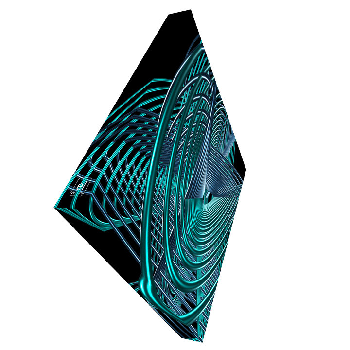 Oscilloscopic Dance #2 - Lissajous Figures Code Art Canvas Print product image (2)