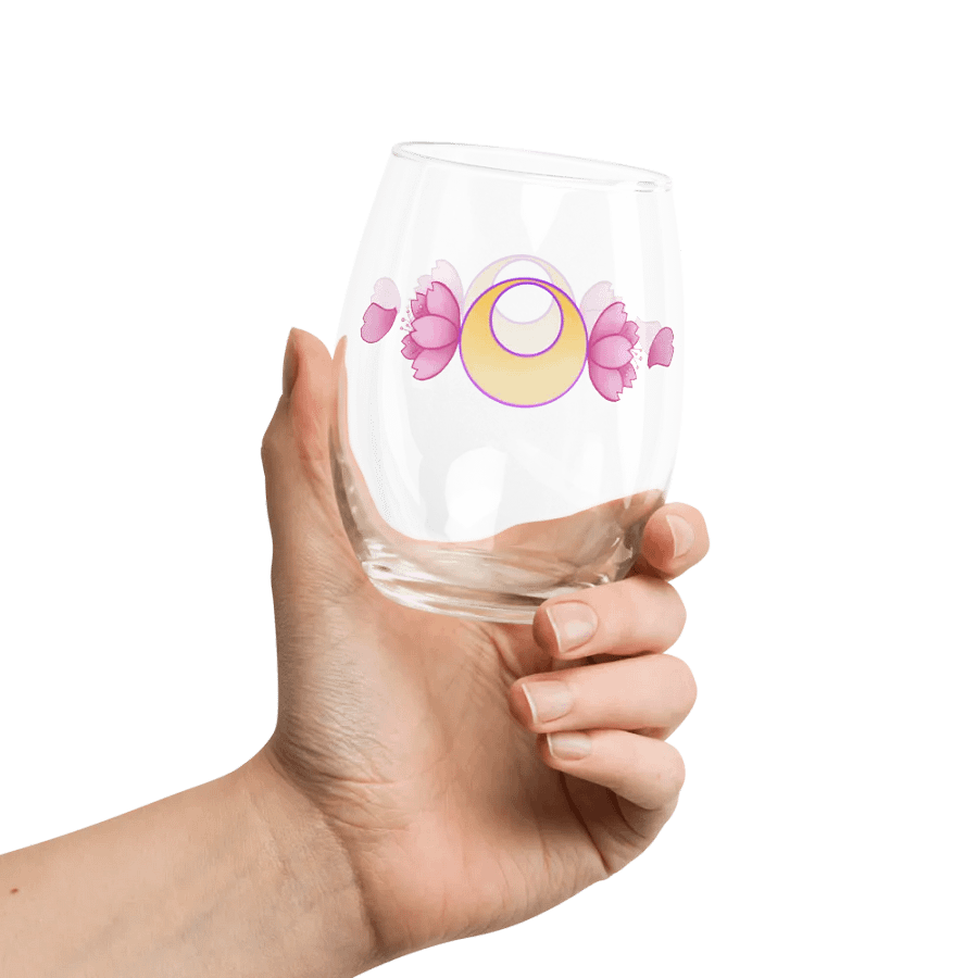 Moonie Blossom Stemless Wine Glass product image (7)