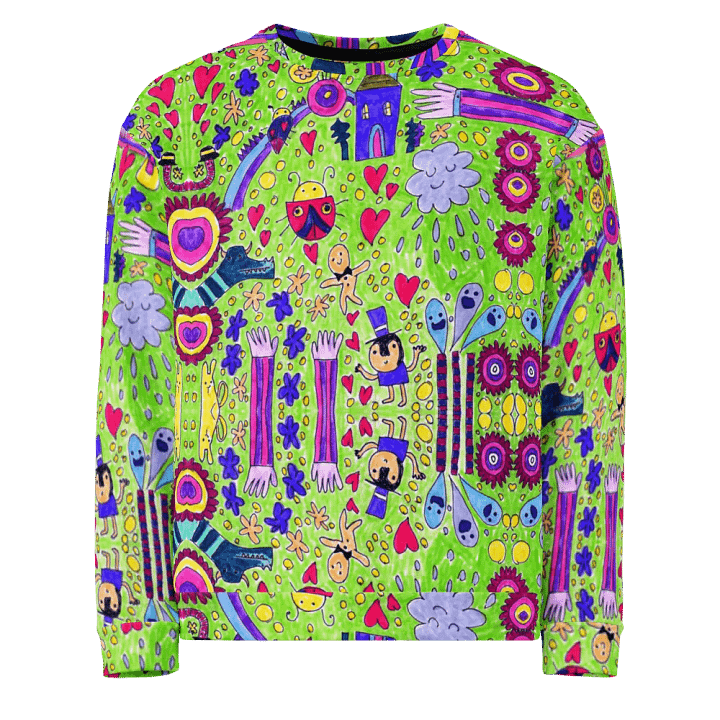 Abstract Doodle Life Unisex Sweatshirt product image (2)