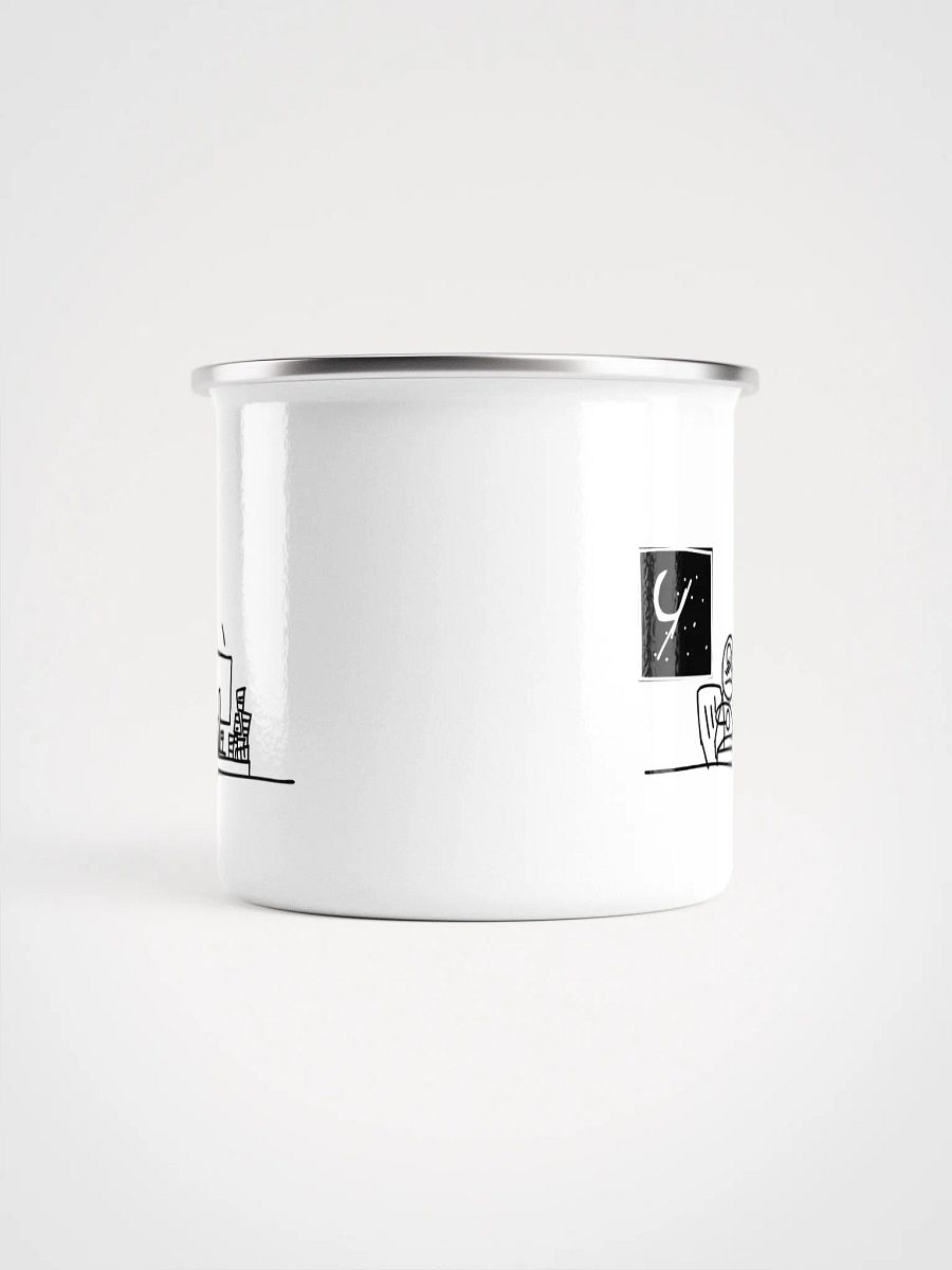Over Productive Enamel Mug product image (2)