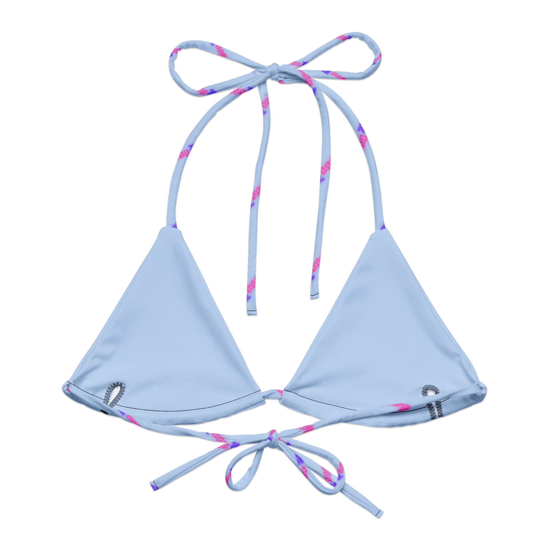 Boo Babes Bikini top (blue) product image (1)