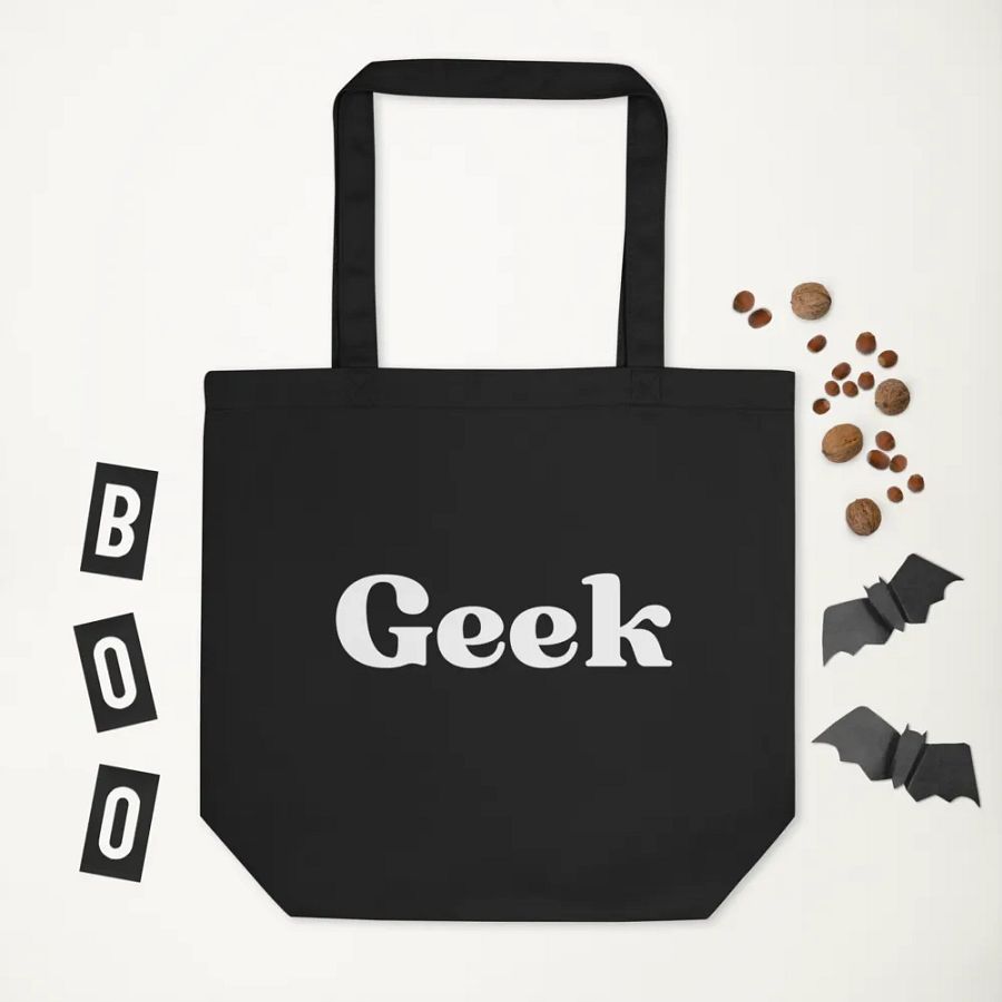 Geek tote bag (retro) product image (3)