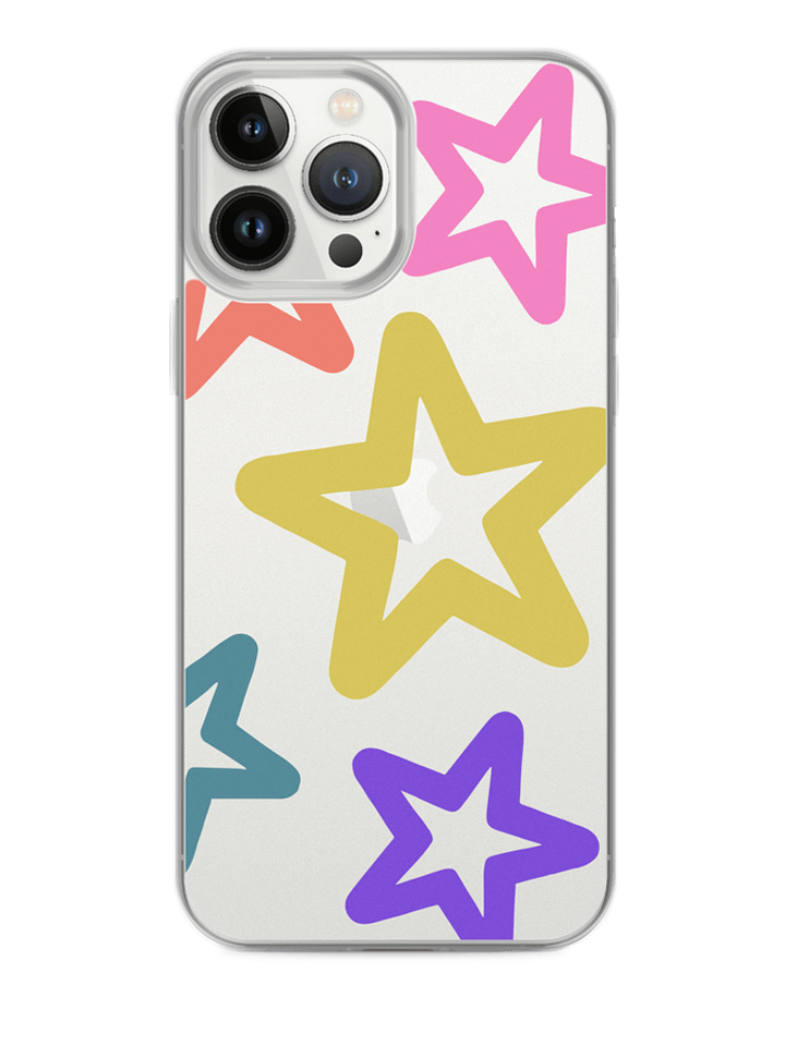 Bold Stars - Clear Case product image (1)