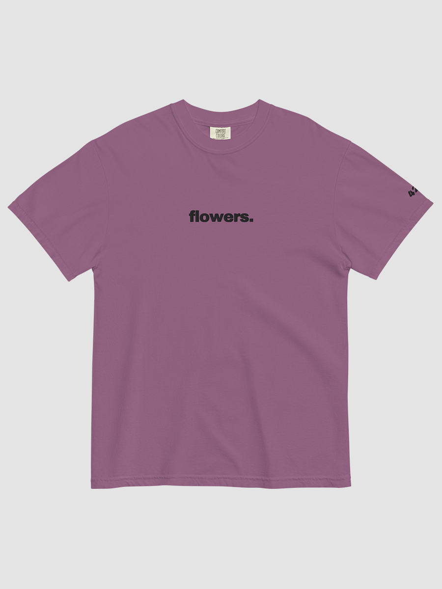 autumn '24 "flowers" tee product image (2)