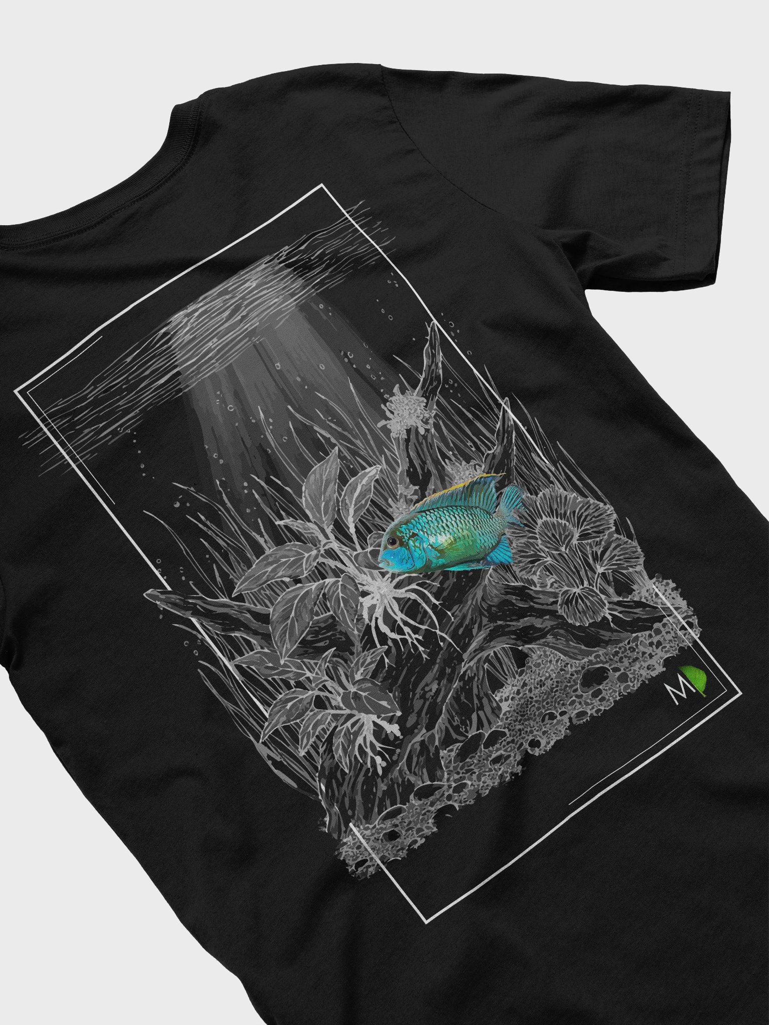 NEW! Electric Blue BACK PRINT T-shirt product image (3)