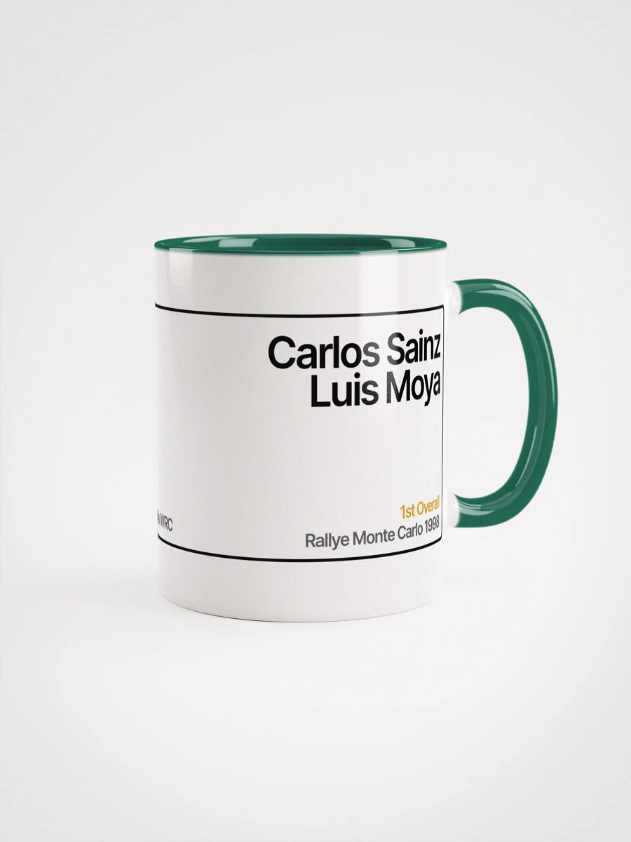Ceramic Mug / Carlos Sainz / 1998 Rallye Monte-Carlo Number 5 product image (2)
