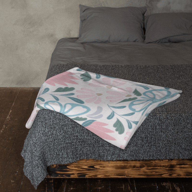 Butterfly Blooms Throw Blanket product image (3)