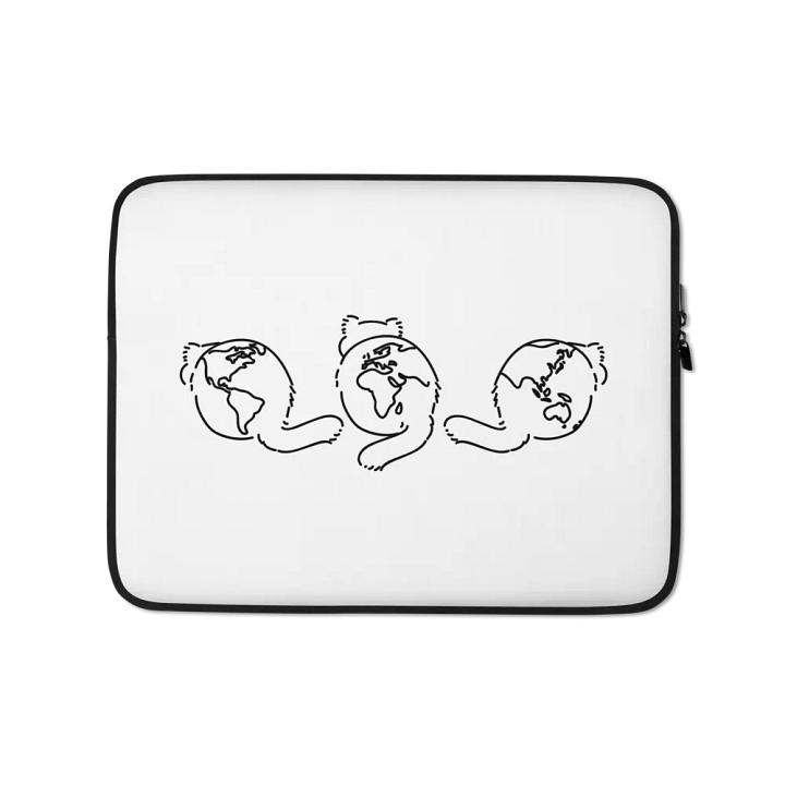 Planet Manul Trio - Laptop Sleeve product image (1)