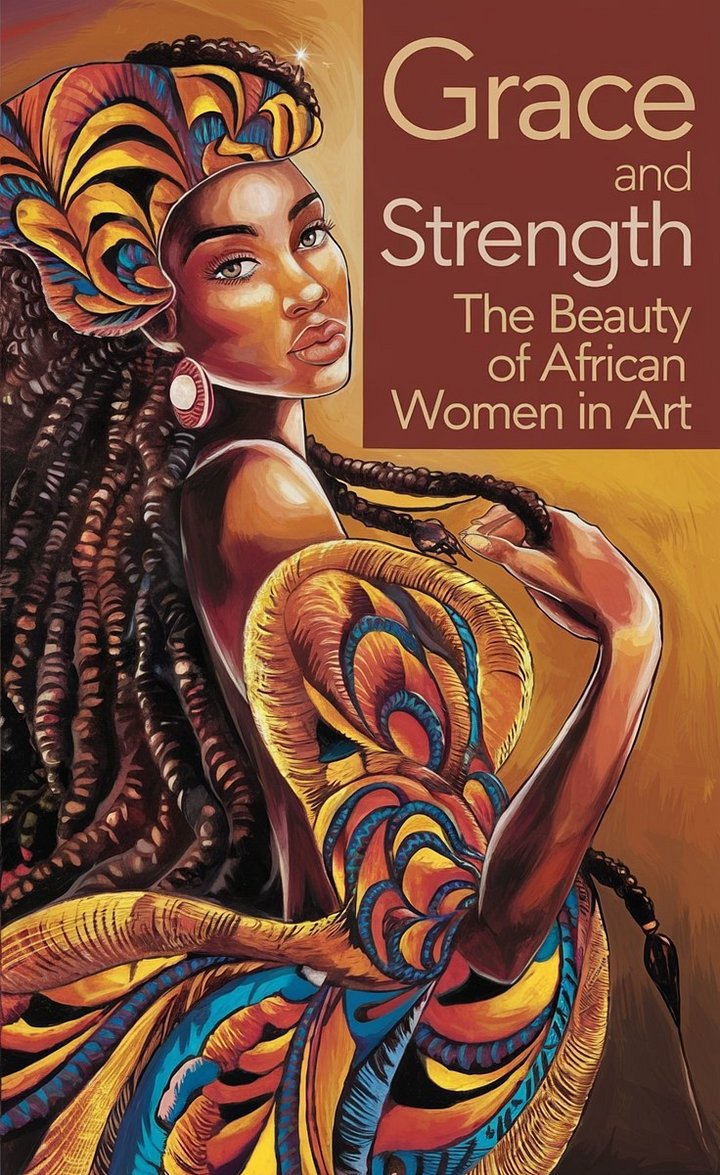 Grace and Strength The Beauty of African Women in Art ( COLLECTION Coloring Book) product image (1)