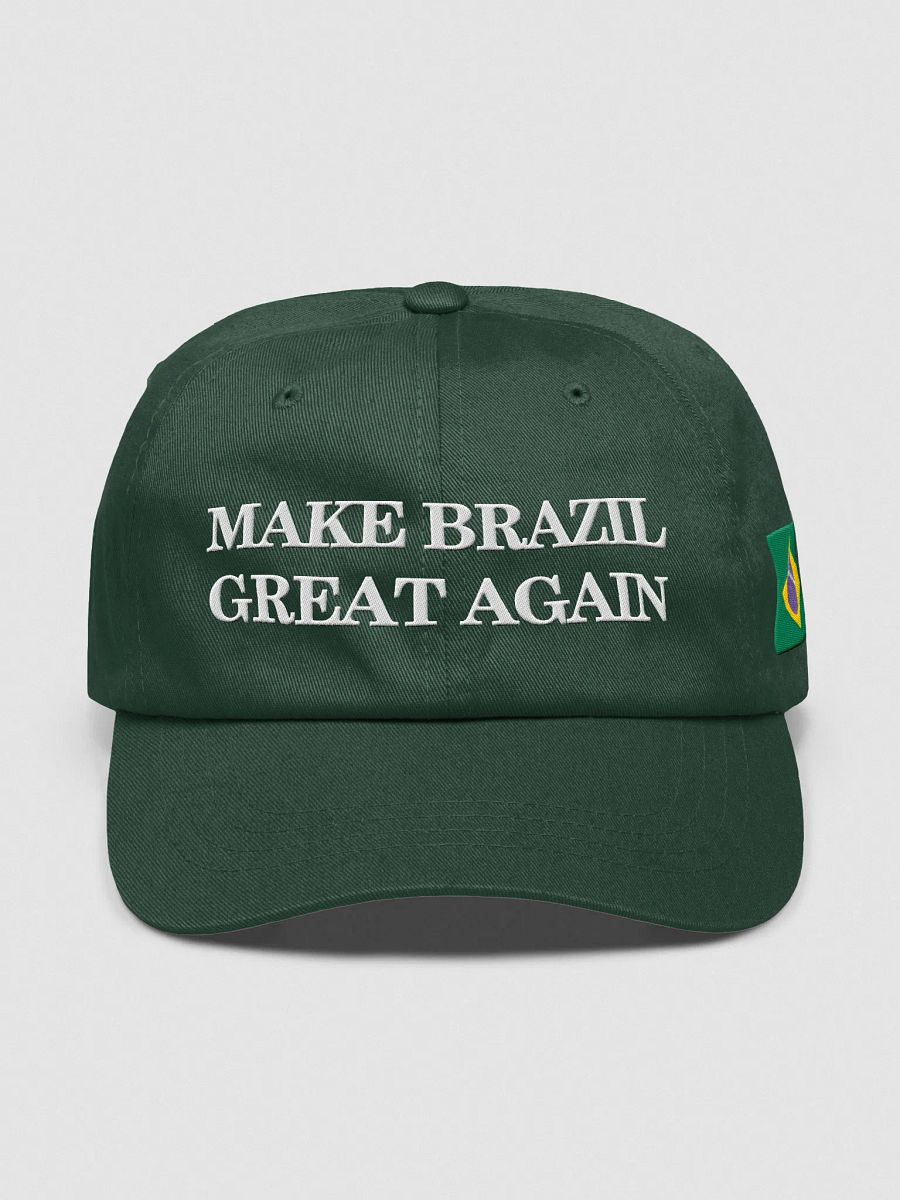 make brazil great again cap / hat - 100% cotton product image (1)
