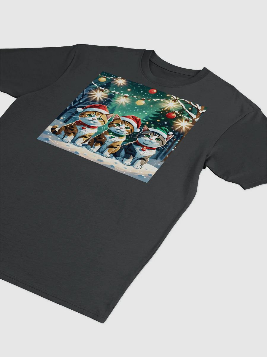 Santa Paws Festive Feline Trio Tee product image (3)