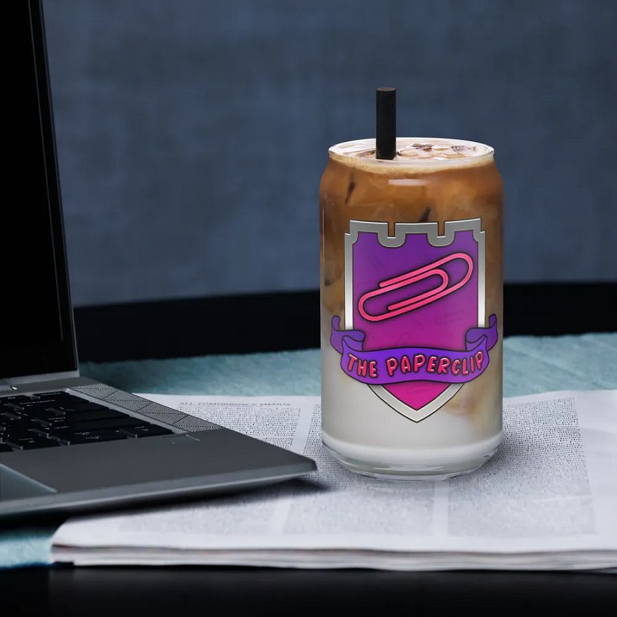 The Paperclip - Can Shaped Glass product image (9)