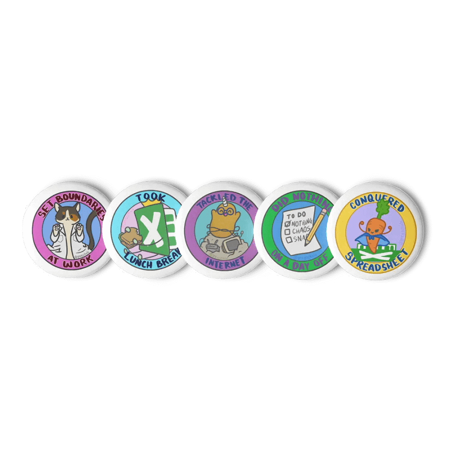 Did The Thing Pin Set (Work) product image (2)