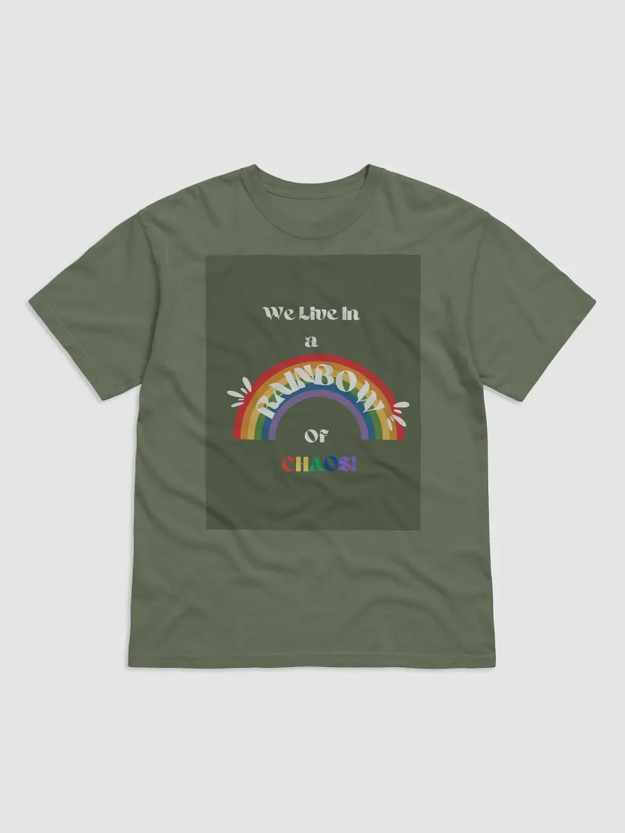Chaotic Life Green T-shirt product image (1)
