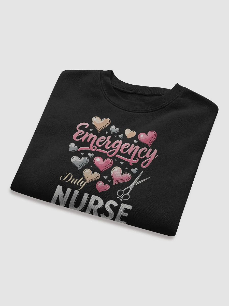 Valentines Emergency Duty Nurse Fleece Crop Sweatshirt product image (12)
