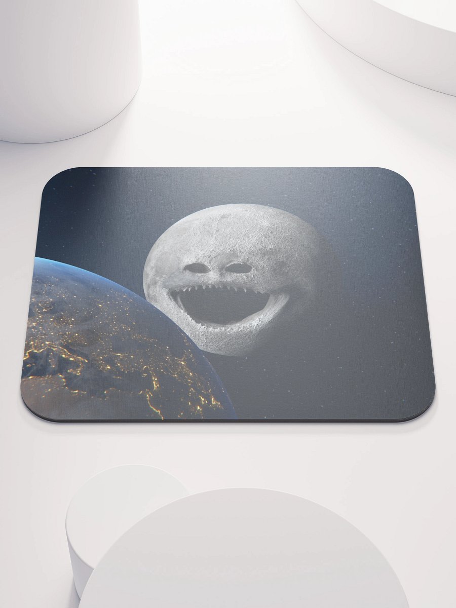 The Moon Woke Up Mousemat product image (1)