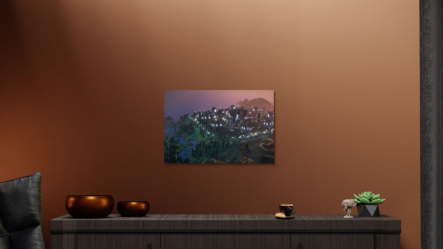Prifddinas | Enhanced Matte 3D OSRS Poster product image (3)