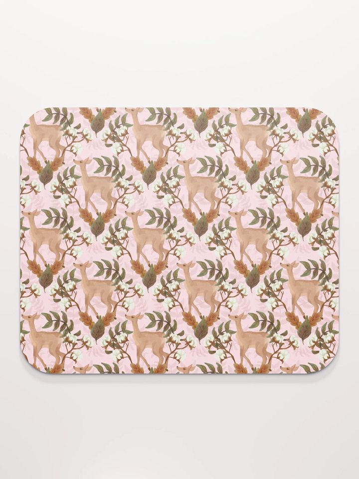 Fall in the Fields, Pink Mouse Pad product image (2)