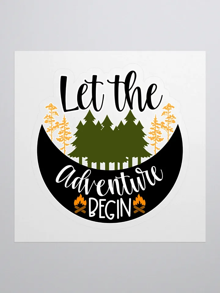Let the Adventure Begin Sticker Set product image (1)