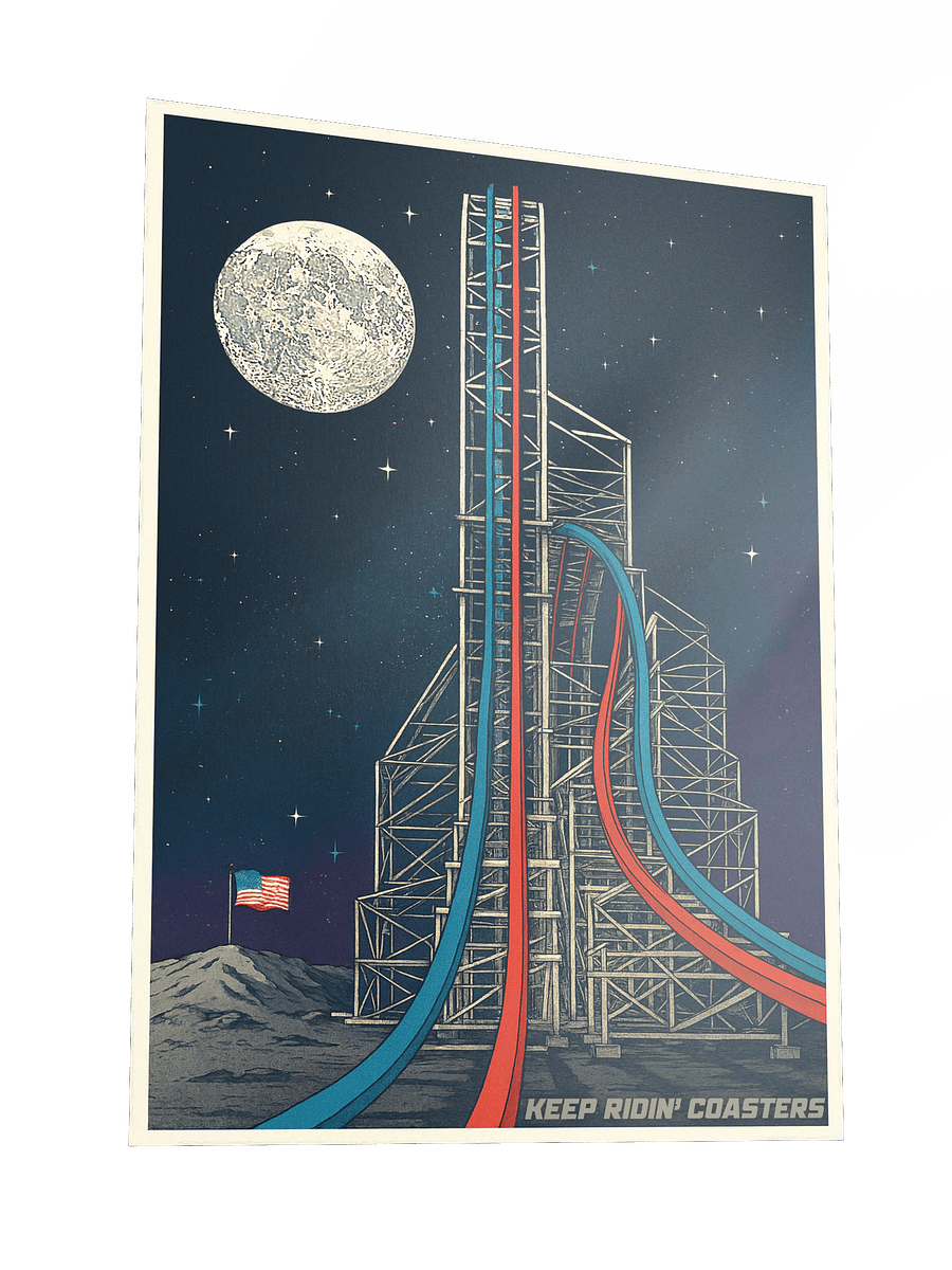AF1 - Keep Ridin' Coasters 18x24 Inch Poster product image (3)