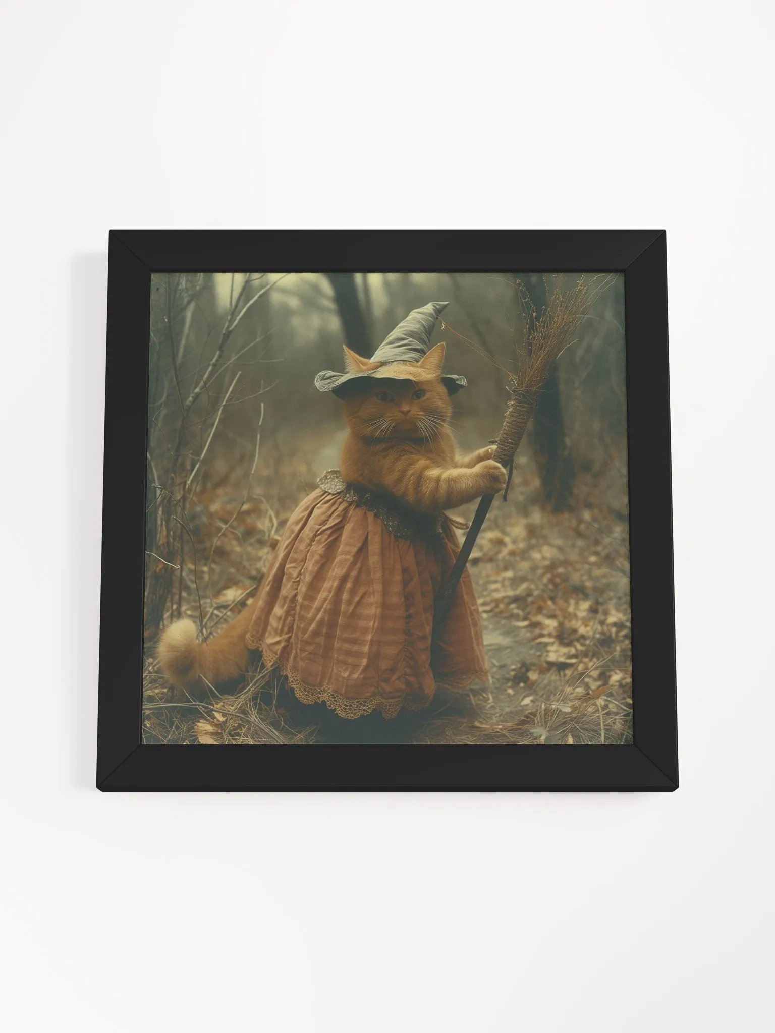Orange Cat Witch Photography Wall Art product image (31)