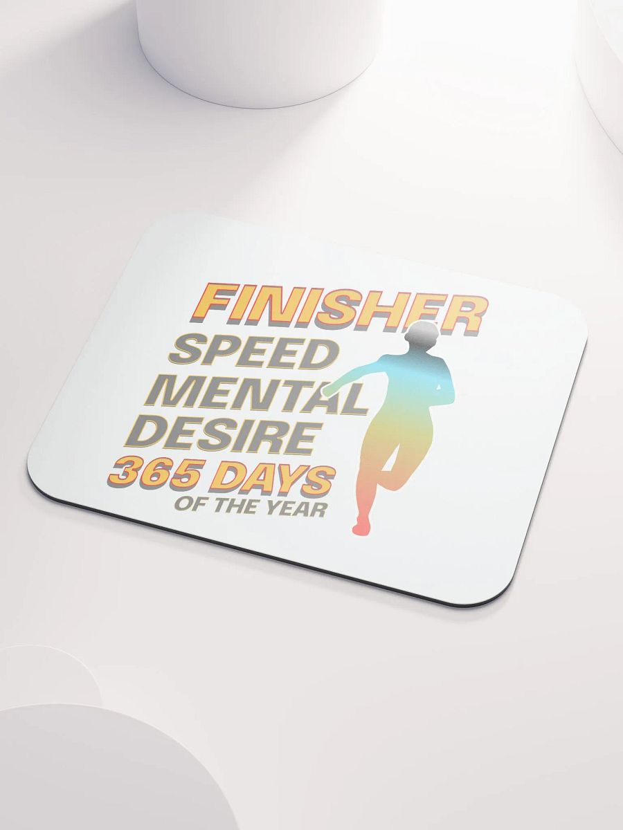 Finisher 365 DaysMotivational Runner Mouse Pad product image (5)