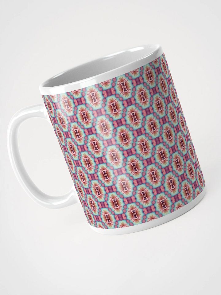 Vibrant Florals & Hearts Ceramic Mug product image (1)
