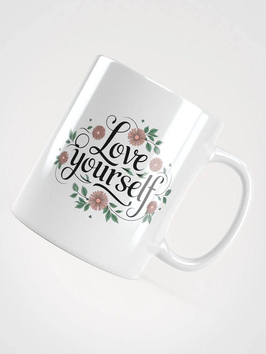"Love Yourself" #Motivational Glossy White Mug product image (11)