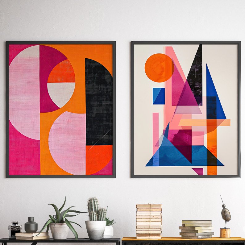 Maximalist Abstract Gallery Wall Set of 9 DIGITAL Prints product image (6)