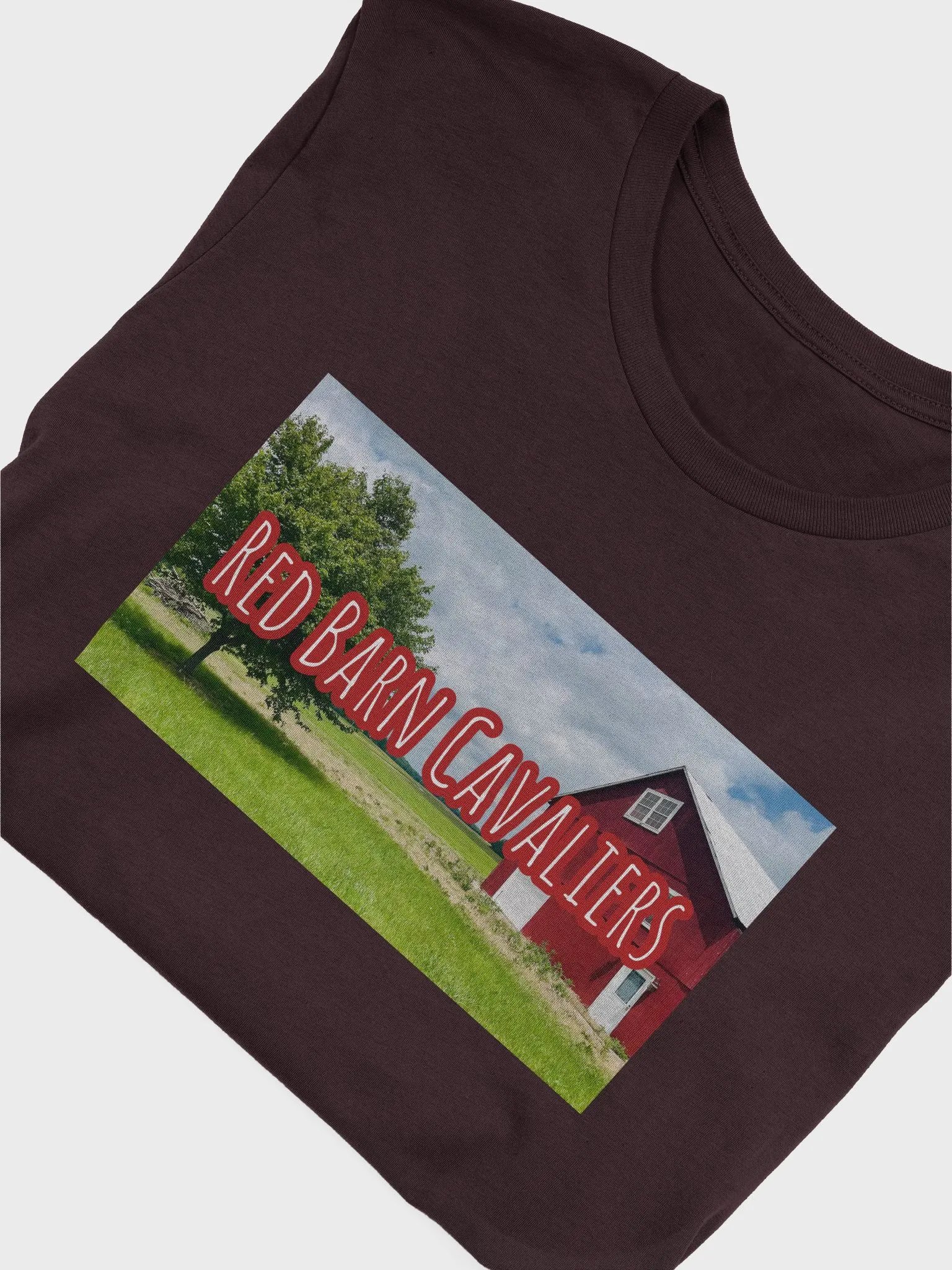 Womens Red Barn Cavaliers Logo Lightweight Supersoft T-Shirt product image (2)