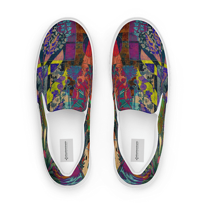 Botanical Bliss Women's Slip-On Shoes product image (1)
