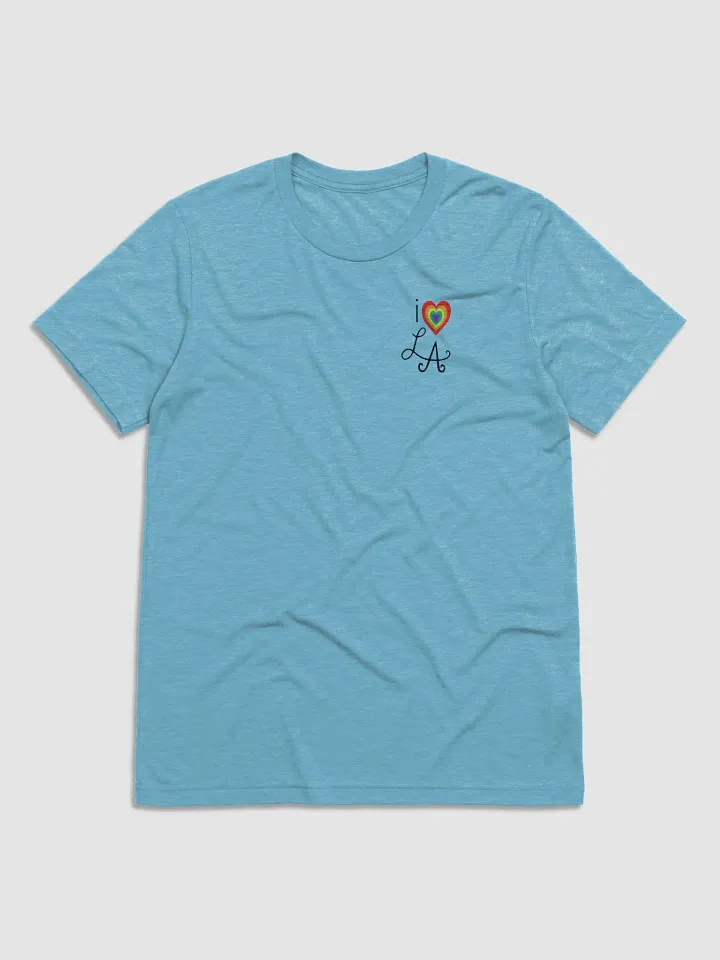 i ❤️ LA t-shirt ~ Rainbow product image (1)