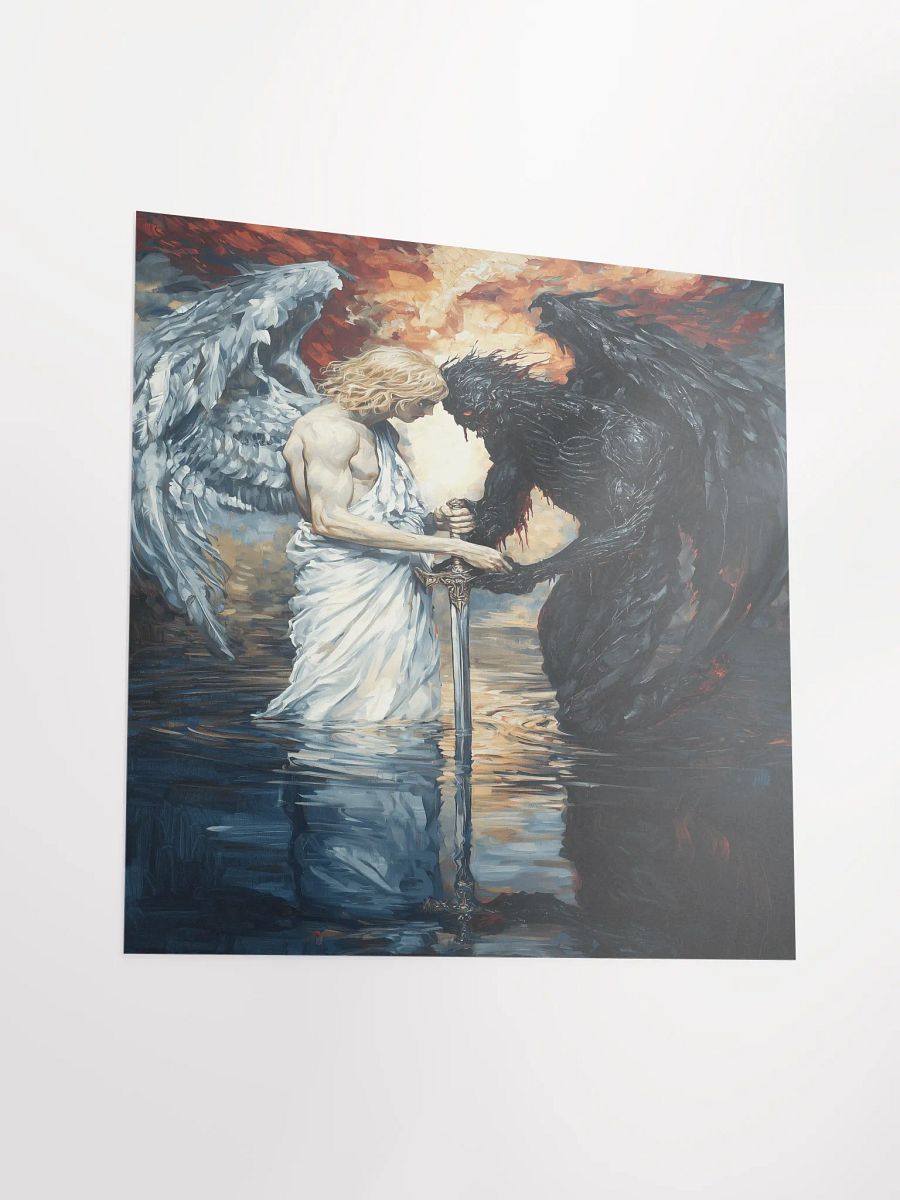 Ethereal Conflict Matte Poster product image (3)