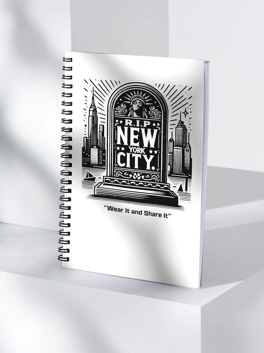 RIP New York City Spiral Notebook product image (4)