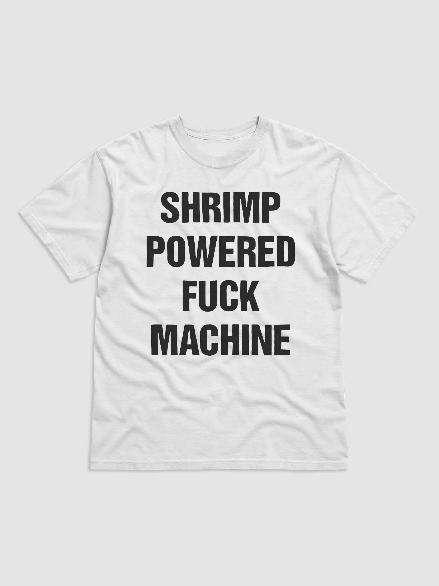 Officiel Shrimp Powered Fuck Machine Shirt product image (2)
