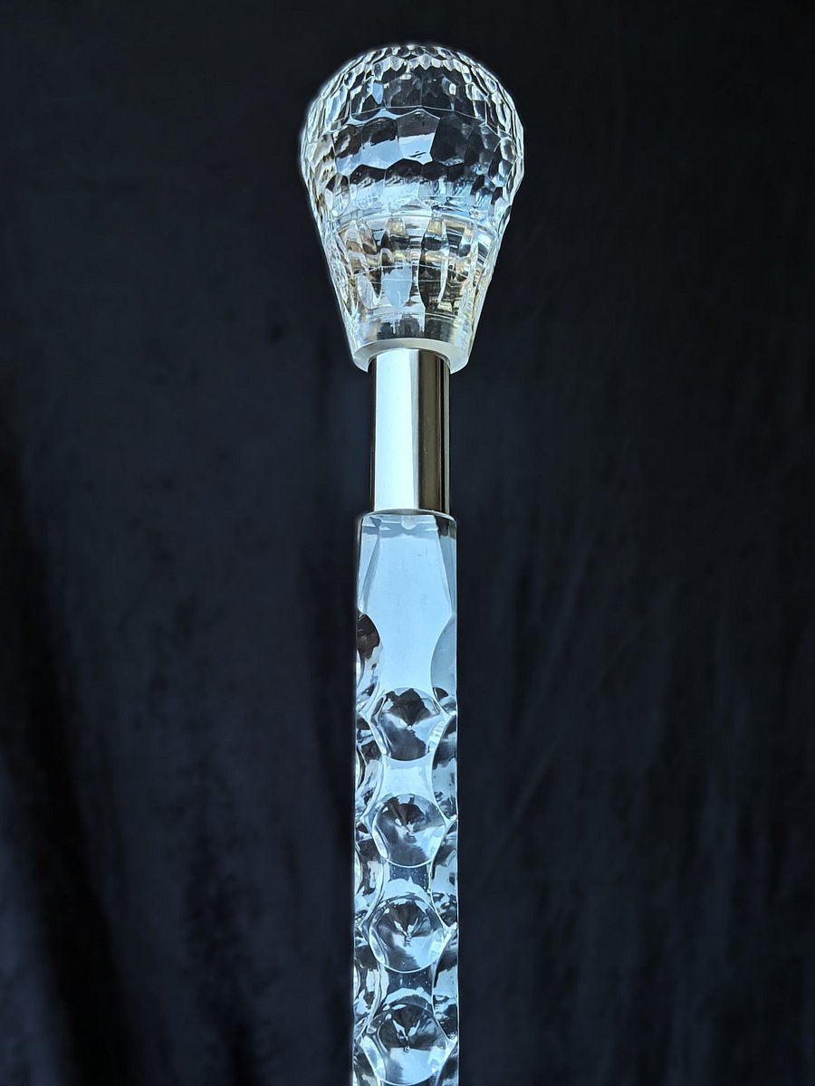 Noor-e-Khutba™ Premium Transparent Acrylic Imam Stick – 5ft Crystal Khutba Cane for Masjid, Jummah & Islamic Sermons | Durable & Elegant Design for Imams & Scholars product image (3)