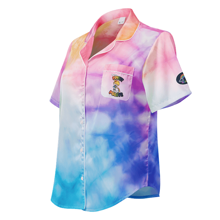 Too Bright PJ Top Tie Dye product image (1)