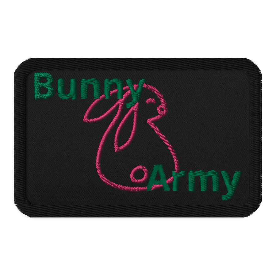 Bunny Army Patch product image (1)