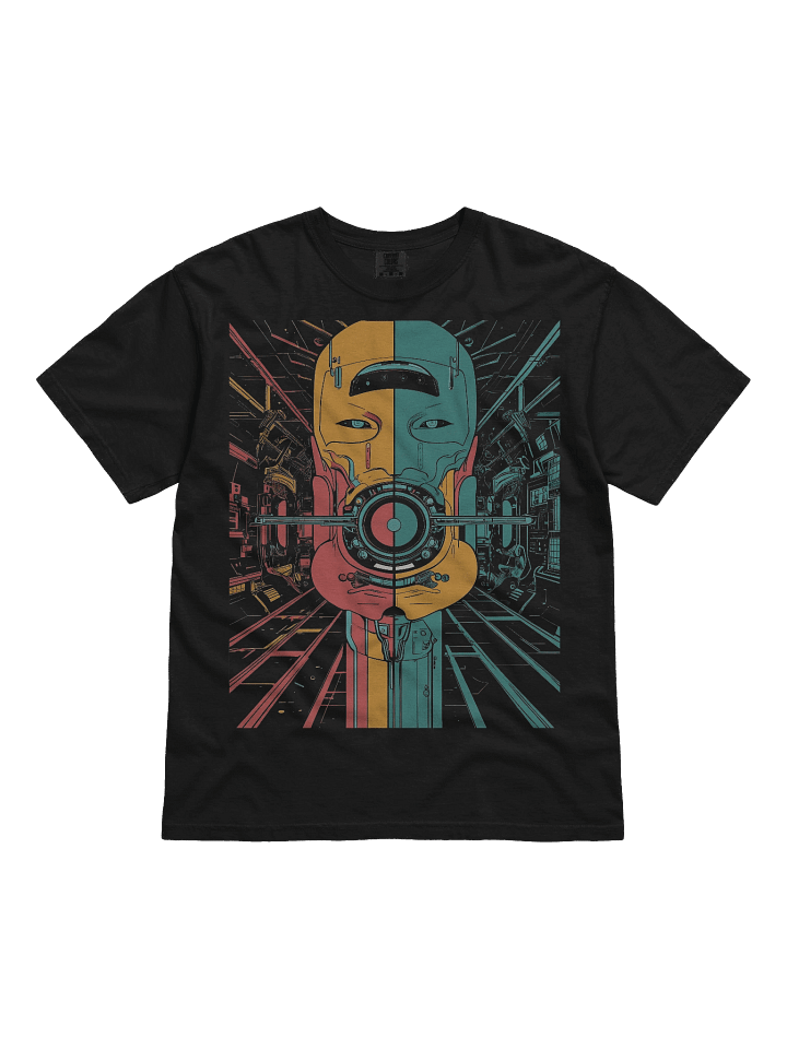 Retro Cybernetic Drifter Heavyweight T-Shirt product image (1)